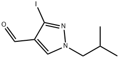 3-iodo-1-isobutyl-1H-pyrazole-4-carbaldehyde