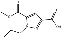 1H-Pyrazole-3,5-dicarboxylic acid, 1-propyl-, 5-methyl ester