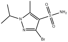 1H-Pyrazole-4-sulfonamide, 3-bromo-5-methyl-1-(1-methylethyl)-