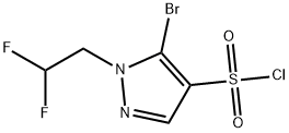 5-bromo-1-(2,2-difluoroethyl)-1h-pyrazole-4-sulfonyl chloride