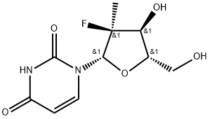 1-((2S,3S,4S,5S)-3-氟-4-羟基-5-(羟甲基)-3-甲基四氢呋喃-2-基)嘧啶-2,4(1H,3H)-二酮