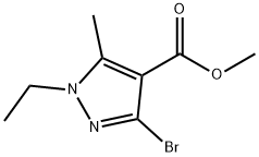 1H-Pyrazole-4-carboxylic acid, 3-bromo-1-ethyl-5-methyl-, methyl ester