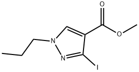 methyl 3-iodo-1-propyl-1H-pyrazole-4-carboxylate