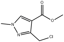 methyl 3-(chloromethyl)-1-methyl-1H-pyrazole-4-carboxylate