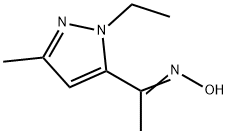 (1E)-1-(1-ethyl-3-methyl-1H-pyrazol-5-yl)ethanone oxime