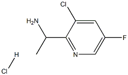 1-(3-chloro-5-fluoropyridin-2-yl)ethanamine hydrochloride