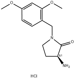 (S)-3-Amino-1-(2,4-dimethoxybenzyl) pyrrolidin-2-one hcl