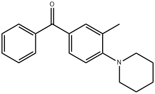 (3-methyl-4-(piperidin-1-yl)phenyl)(phenyl)methanone