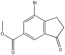 METHYL 7-BROMO-3-OXO-2,3-DIHYDRO-1H-INDENE-5-CARBOXYLATE