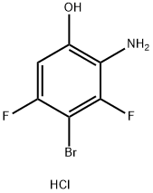 2-Amino-4-bromo-3,5-difluorophenol hcl