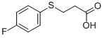 3-[(4-FLUOROPHENYL)THIO]PROPANOIC ACID