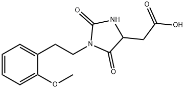 4-Imidazolidineacetic acid, 1-[2-(2-methoxyphenyl)ethyl]-2,5-dioxo-