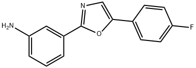 Benzenamine, 3-[5-(4-fluorophenyl)-2-oxazolyl]-