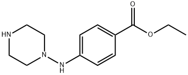 Ethyl 4-(piperazin-1-ylamino)benzoate