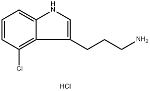 3-(4-Chloro-1H-indol-3-yl)propan-1-amine hydrochloride