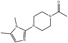 Ethanone, 1-[4-(1,5-dimethyl-1H-imidazol-2-yl)-1-piperazinyl]-