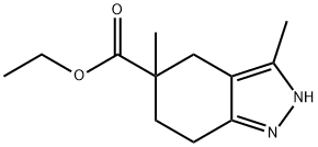 2H-Indazole-5-carboxylic acid, 4,5,6,7-tetrahydro-3,5-dimethyl-, ethyl ester