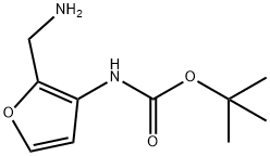 Carbamic acid, N-[2-(aminomethyl)-3-furanyl]-, 1,1-dimethylethyl ester