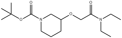 tert-Butyl 3-(2-(diethylamino)-2-oxoethoxy)piperidine-1-carboxylate