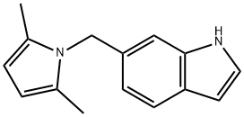 1H-Indole, 6-[(2,5-dimethyl-1H-pyrrol-1-yl)methyl]-