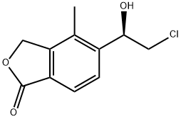 1(3H)-Isobenzofuranone, 5-[(1R)-2-chloro-1-hydroxyethyl]-4-methyl-