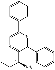 2-Pyrazinemethanamine, α-ethyl-3,5-diphenyl-, (αS)-