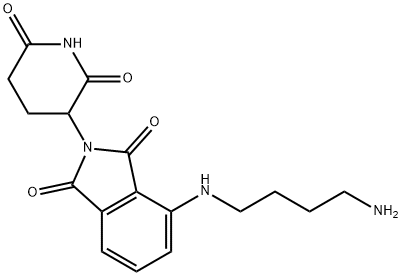 4-((4-氨基丁基)氨基)-2-(2,6-二氧代-哌啶-3-基)异吲哚-1,3-二酮