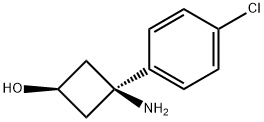 trans-3-amino-3-(4-chlorophenyl)cyclobutanol