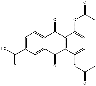 5,8-Diacetoxy-9,10-dihydro-9,10-dioxo-2-anthracenecarboxylic acid