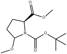 1,2-Pyrrolidinedicarboxylic acid, 5-methoxy-, 1-(1,1-dimethylethyl) 2-methyl ester, (2S)-