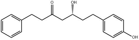 3-Heptanone, 5-hydroxy-7-(4-hydroxyphenyl)-1-phenyl-, (5R)-