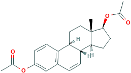 1,3,5(10),6-Estratetrene-3,17β-diol diacetate