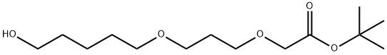 Acetic acid, 2-[3-[(5-hydroxypentyl)oxy]propoxy]-, 1,1-dimethylethyl ester