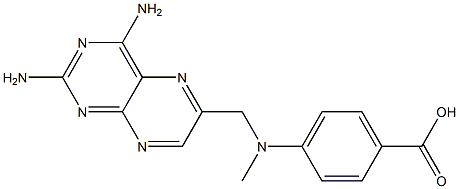 4-[N-(2,4-二氨基-6-蝶啶甲基)-N-甲氨基]苯甲酸半盐酸盐