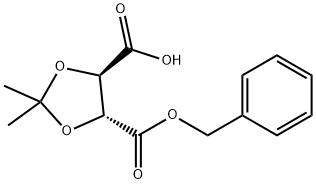 1,3-Dioxolane-4,5-dicarboxylic acid, 2,2-dimethyl-, 4-(phenylmethyl) ester, (4R,5R)-