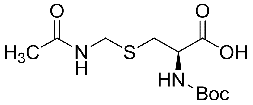 S-乙酰胺基甲基-N-叔丁氧羰基-L-半胱氨酸