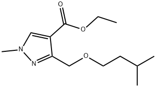 ethyl 1-methyl-3-[(3-methylbutoxy)methyl]-1H-pyrazole-4-carboxylate