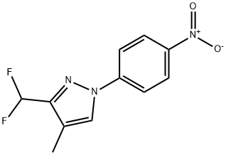 3-(difluoromethyl)-4-methyl-1-(4-nitrophenyl)-1H-pyrazole