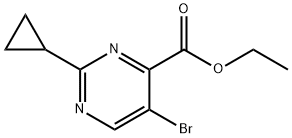 5-溴-2-环丙基-嘧啶-4-甲酸乙酯