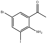 1-(2-Amino-5-bromo-3-iodo-phenyl)-ethanone