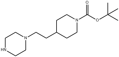 tert-butyl 4-[2-(piperazin-1-yl)ethyl]piperidine-1-carboxylate