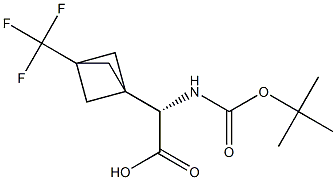 (2S)-2-{[(tert-butoxy)carbonyl]amino}-2-[3-(trifluoromethyl)bicyclo[1.1.1]pentan-1-yl]acetic acid