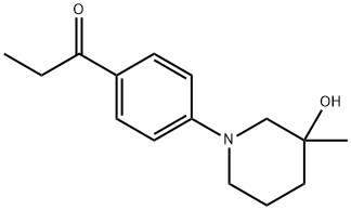 1-(4-(3-hydroxy-3-methylpiperidin-1-yl)phenyl)propan-1-one