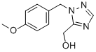 1-[(4-Methoxyphenyl)methyl]-1H-1,2,4-triazole-5-methanol