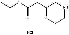 Ethyl 2-(morpholin-2-yl)acetate HCl