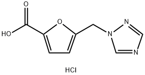 5-(1H-1,2,4-triazol-1-ylmethyl)-2-furoic acid hydrochloride