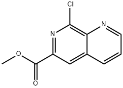 1,7-Naphthyridine-6-carboxylic acid, 8-chloro-, methyl ester