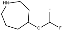 1H-Azepine, 4-(difluoromethoxy)hexahydro-