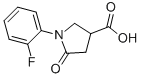 1-(2-FLUORO-PHENYL)-5-OXO-PYRROLIDINE-3-CARBOXYLIC ACID