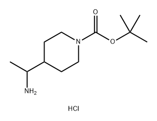 tert-butyl-4-(1-aminoethyl)piperidine-1-carboxylate hydrochloride